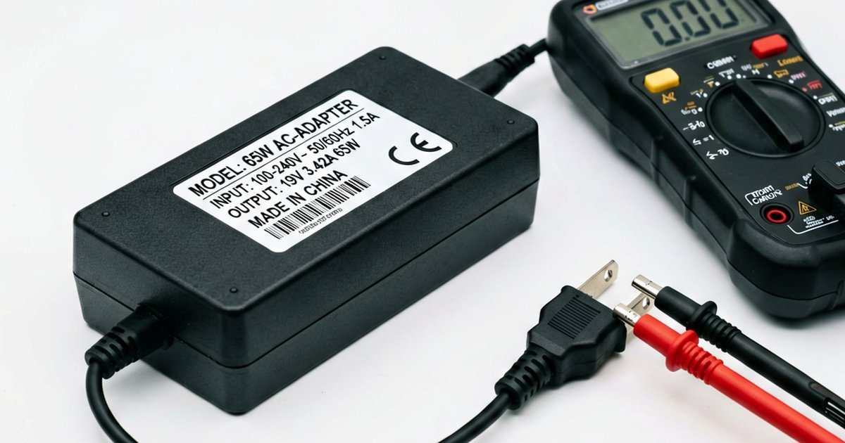 How to Identify Your Laptop's AC Adapter Wattage