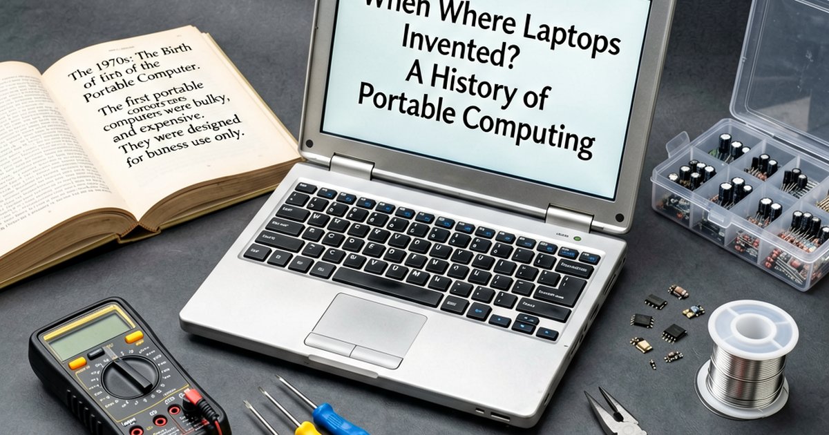 When Were Laptops Invented? A History of Portable Computing