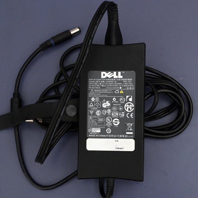 Original DELL Laptop AC Charger Adapter PA-3E 90W Slim