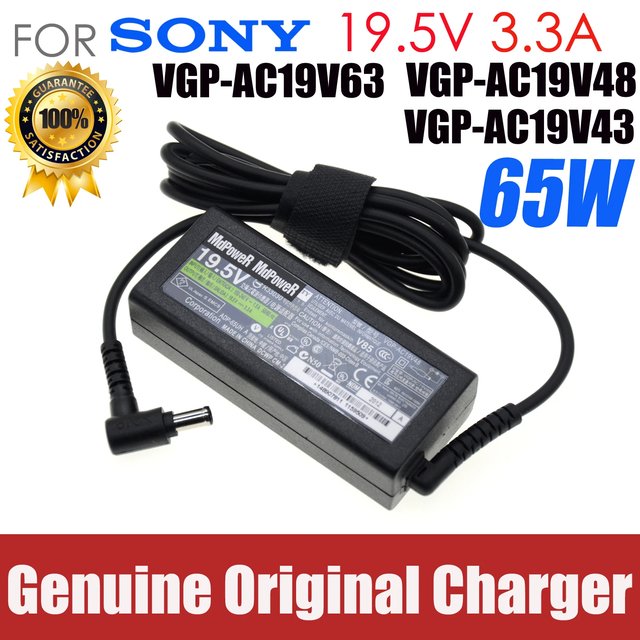 Laptop Ac Adapter For Sony VGP-AC19V43
