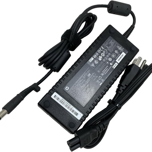 AC Adapter Charger For HP Compaq DC 18.5V 4.9A 5.5mm 2.5mm