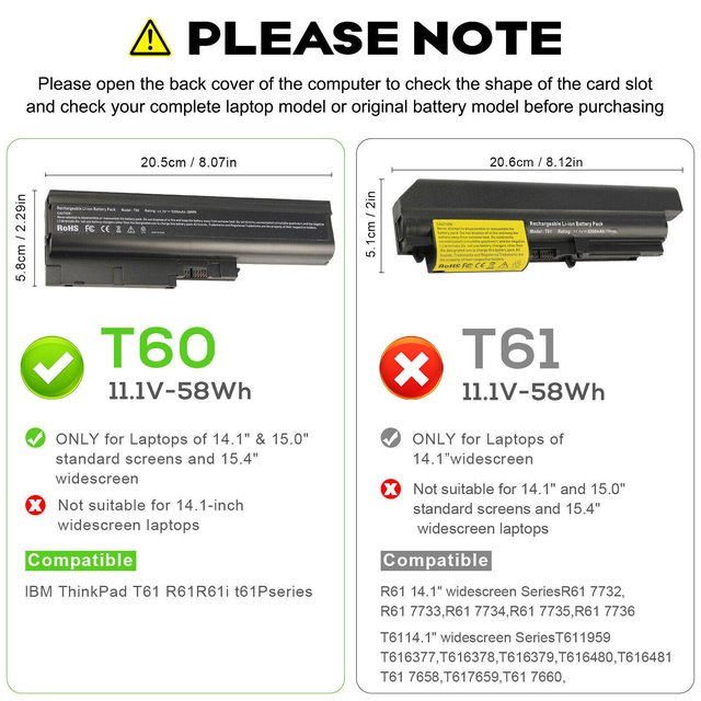 NEW Laptop/Notebook AC Adapter/Battery Charger Power Supply Cord for IBM Lenovo ThinkPad T60 T60p